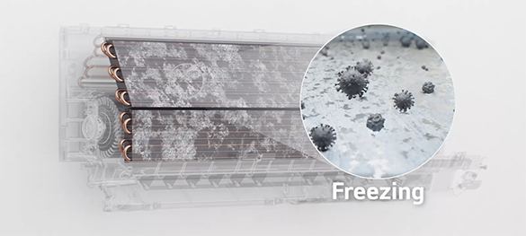 LG П’ятиступенева фільтрація + Freeze Cleaning