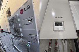 LG Therma V замість електрокотла у Дніпрі